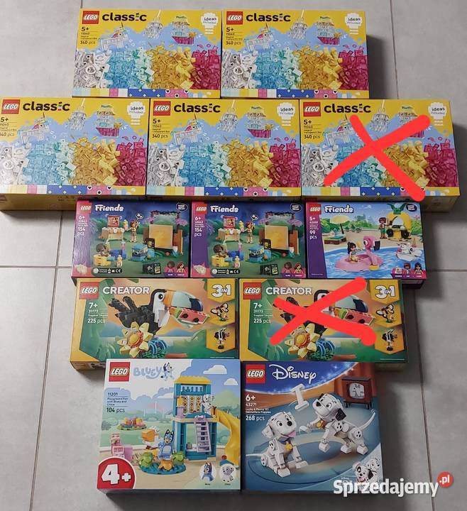 Różne zestawy LEGO CE  Koszalin sprzedam