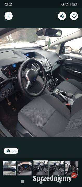 Ford Grand C 7 osobowy 16 wolnossącą benzyna Terpentyna