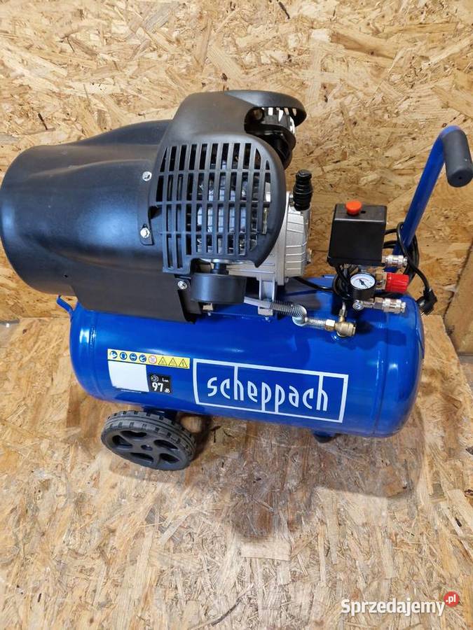 Kompresor dwutłokowy Scheppach HC52DC 50 L