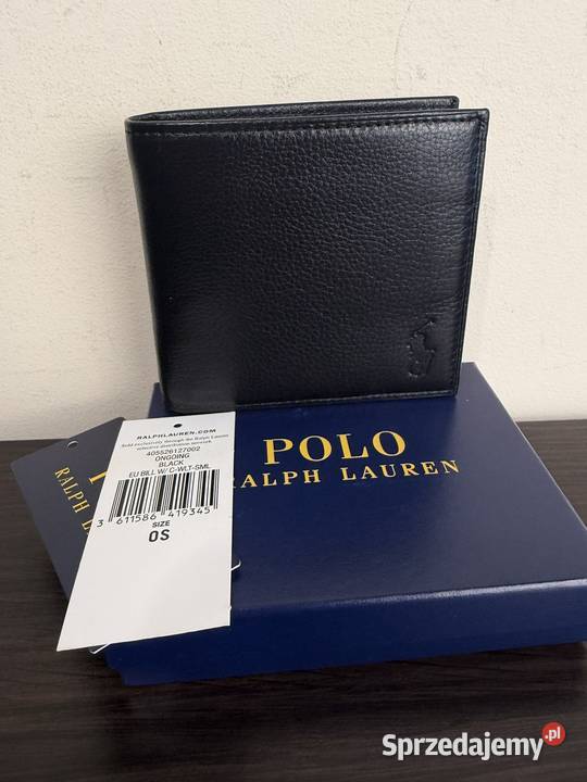 Portfel Polo Ralph Lauren Ongoing czarny Moda i Styl Poznań