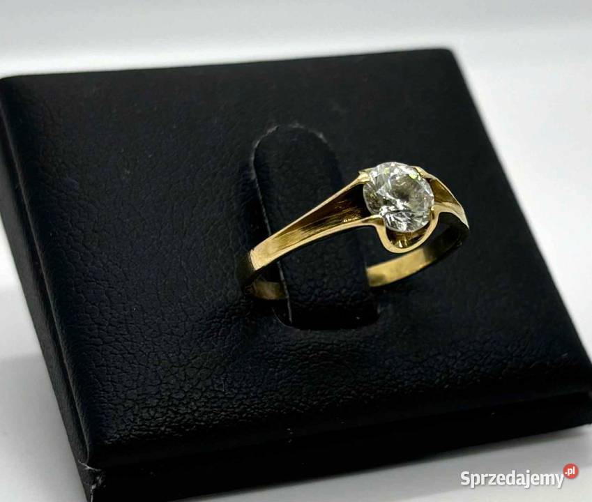 Złoty Pierścionek pr 333 149g R15 złoto sprzedam