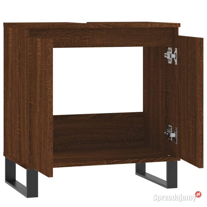Szafka łazienkowa brązowy dąb 58x33x60 WM831595 Warszawa sprzedam