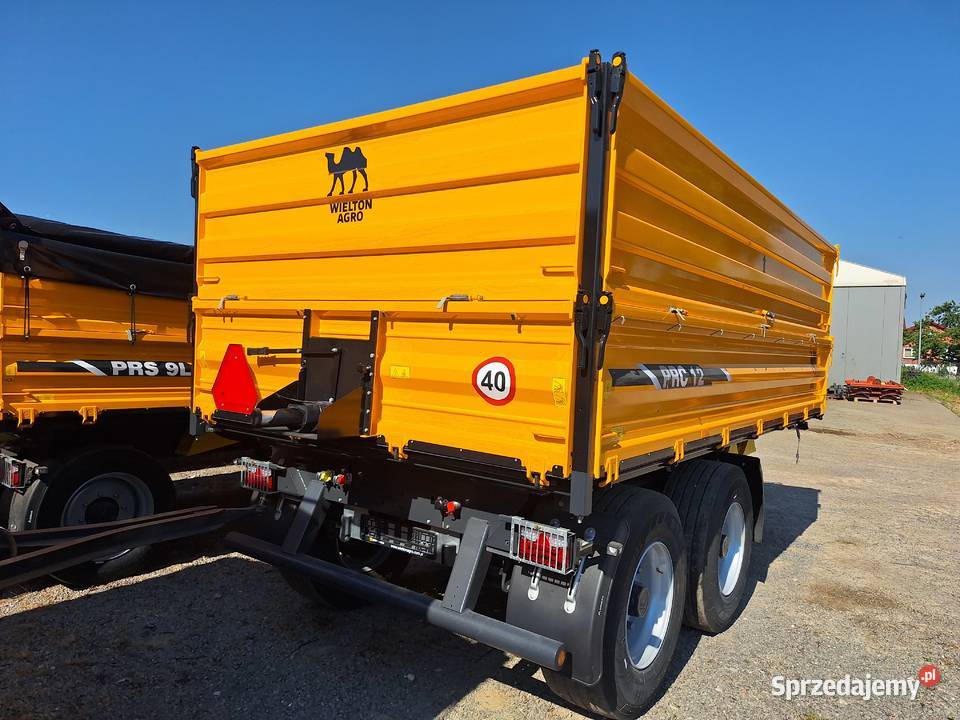 Przyczepa rolnicza burtowa TANDEM PRC2W12 Lipnik