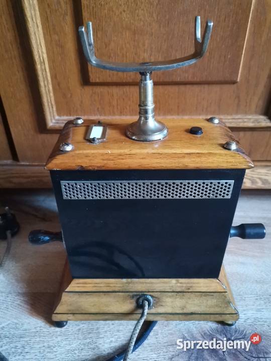Stary telefon na korbke z lat 30 tych Art Deco Kraków sprzedam