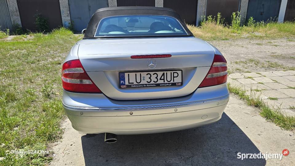Mercedes clk 200 w209 kabrio Lublin