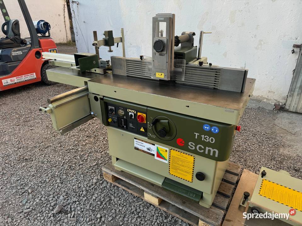 Frezarka dolnowrzecionowa z wózkiem SCM T130 N