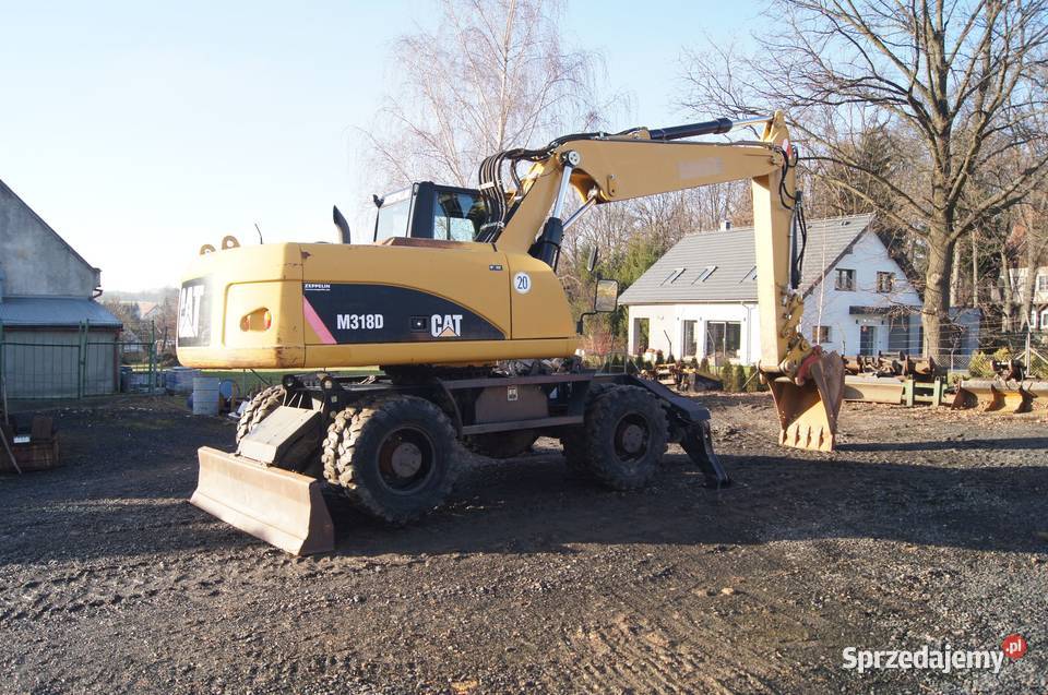 Koparka kołowa CAT M318D Motoryzacja