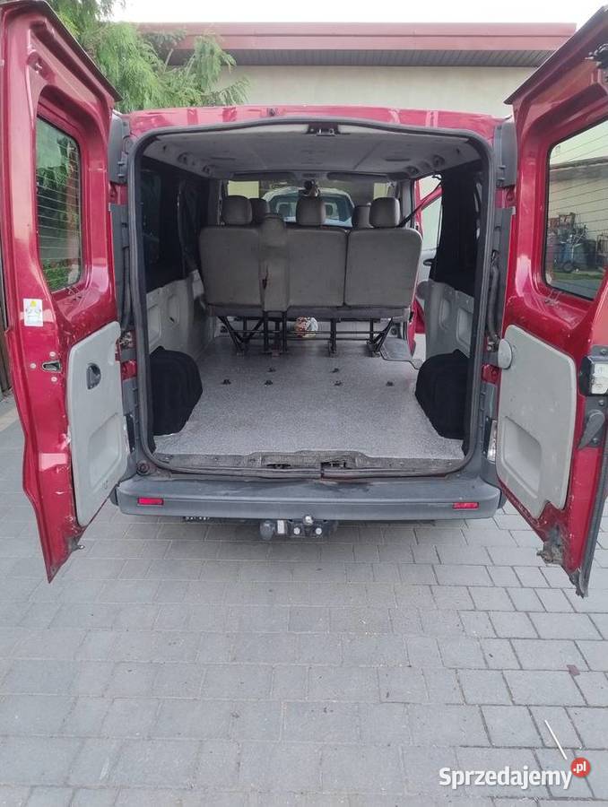 Renault Trafic l2h1 6os 2009 r Salon Polska 2500cm3 Łowicz sprzedam