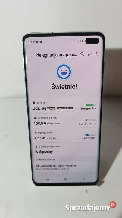 Smartfon SAMSUNG Galaxy S10 8128GB Katowice sprzedam