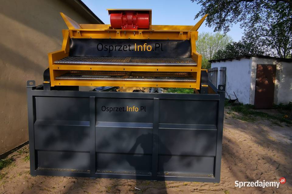 Przesiewacz wibracyjny PWB40 2 frakcje Magazynowanie Grodzisk Mazowiecki