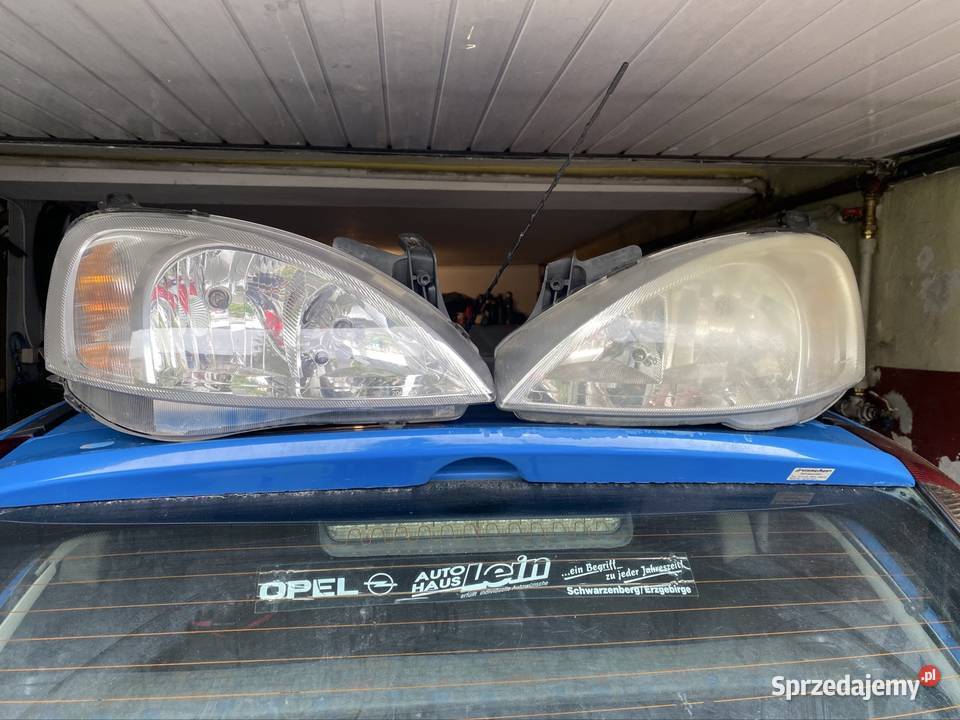 Lampy przód Opel Corsa C 2000 Nowy Targ sprzedam