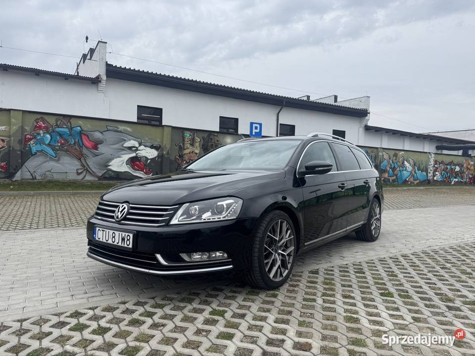 VW Passat DSG 4x4 kombi światła do jazdy dziennej Śliwice sprzedam