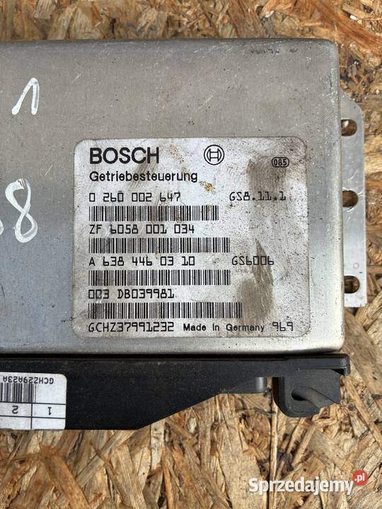 Komputer Sterownikm Skrzyni Mercedes Vito 1 Wisznice