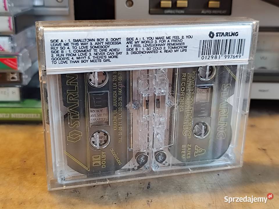 2 kasety Jimmy Somerville The Singles Collection Płyty i kasety Stargard sprzedam