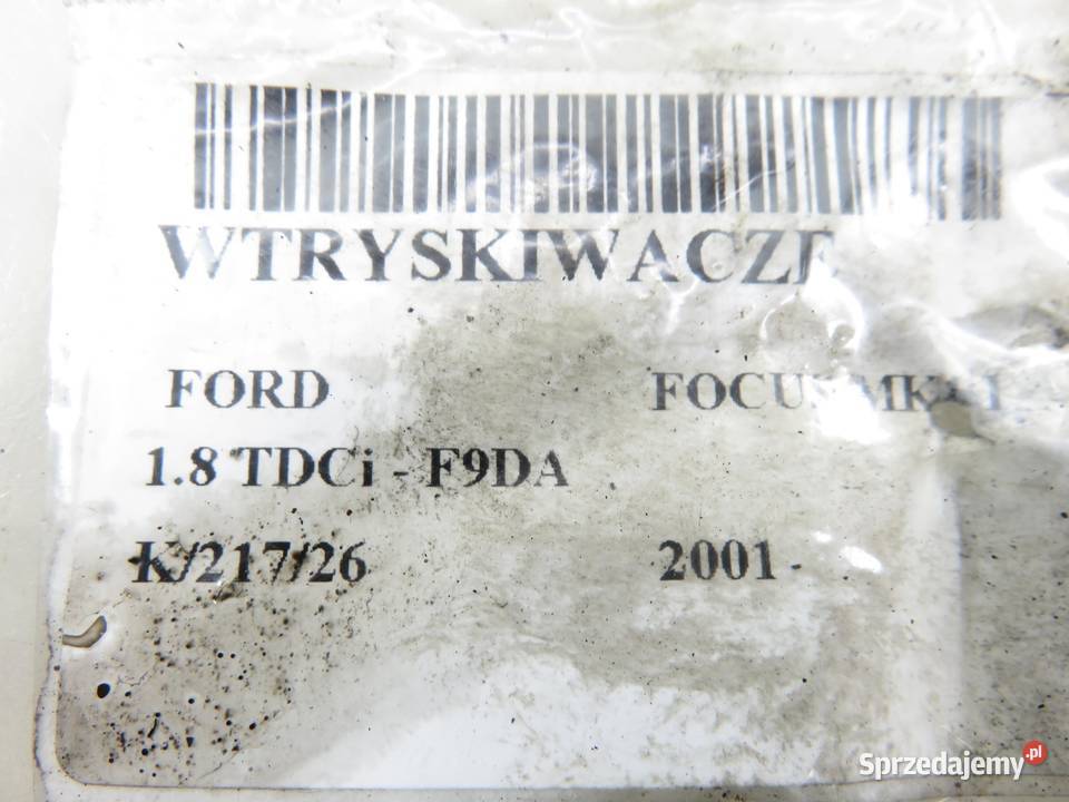 WTRYSKIWACZ FORD FOCUS MK1 I 18 TDCi 1S4Q9F593AF