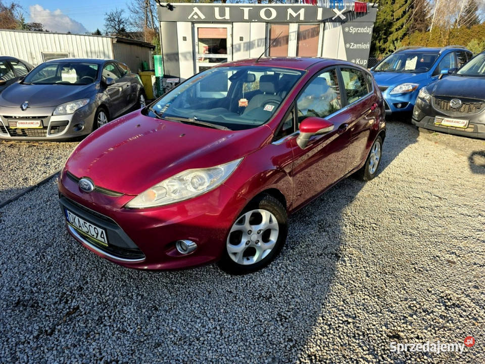 Ford Fiesta 16 TDCI 75 Piękny kolorChrom wspomaganie kierownicy Świdnica sprzedam