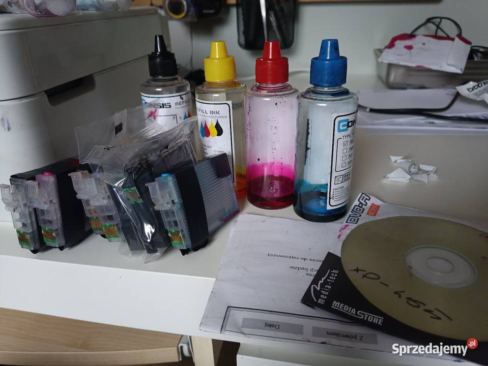 Drukarka atramentowa epson xp455 używana sprawna łódzkie Wilamów-Parcela