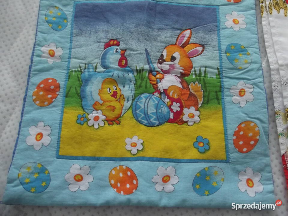 Obrus wielkanocny poduszka śląskie Piekary Śląskie