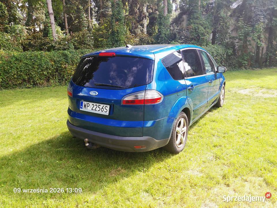 zadbany Ford S 20 145 Titanium 7 miejsc elektryczne szyby Ford mazowieckie Płock