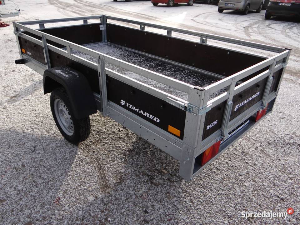 Przyczepka Samochodowa Tema WOOD 26122 tandem Pińczów