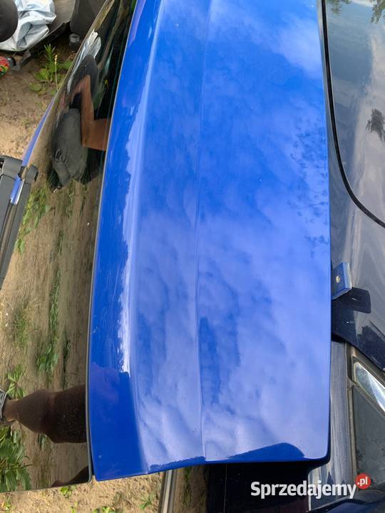 Klapa tył SKODA ROOMSTER kompletna niebieska Margonin