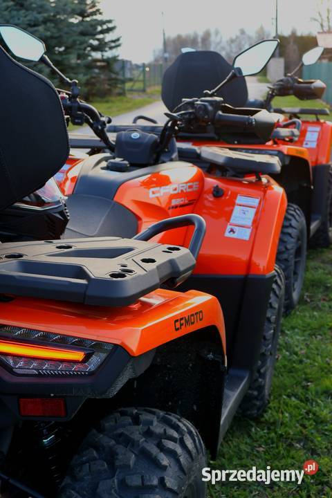 CF Moto 850 Gen3 520L EPS Wynajem Quadów 4x4 z Jarosław