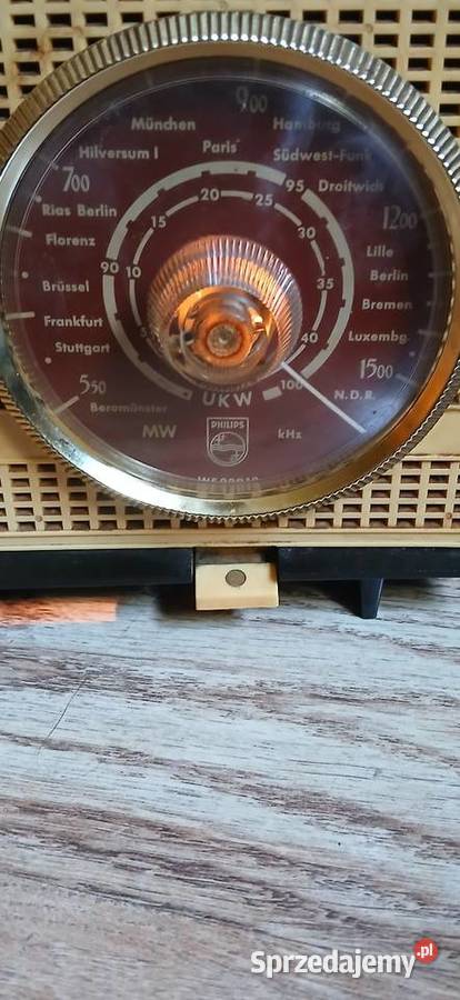 Radio lampowe firmy Philips