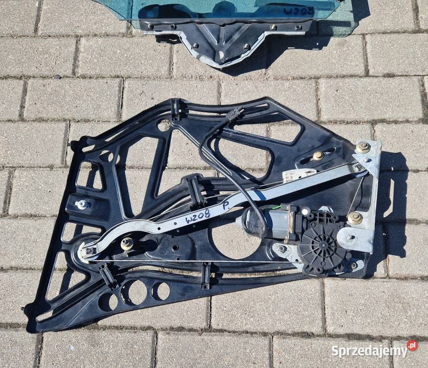 MERCEDES W208 CLK CABRIO szyba prawa mechanizm Bydgoszcz