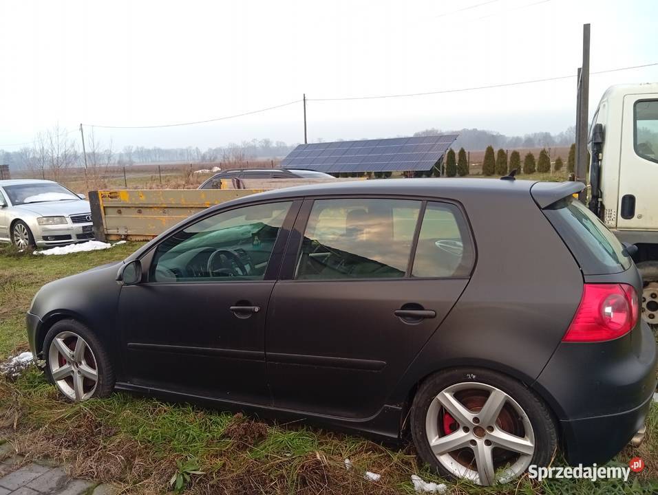 VW Golf GTI V 20 TFSI 200 czarny mat 220 Syców sprzedam
