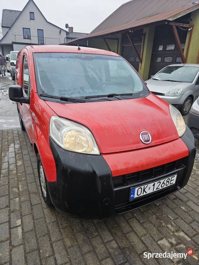 Fiorino 13 opłaty vat1 klimatyzacja Rok produkcji 2010 Kietrz