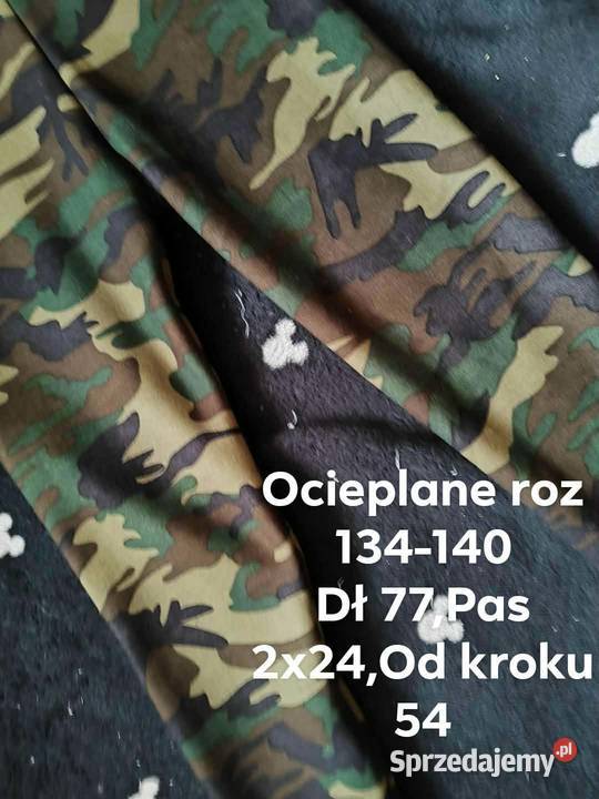 Grube ocieplane leginsy na 134140 Rozmiar 134 Kamień Pomorski