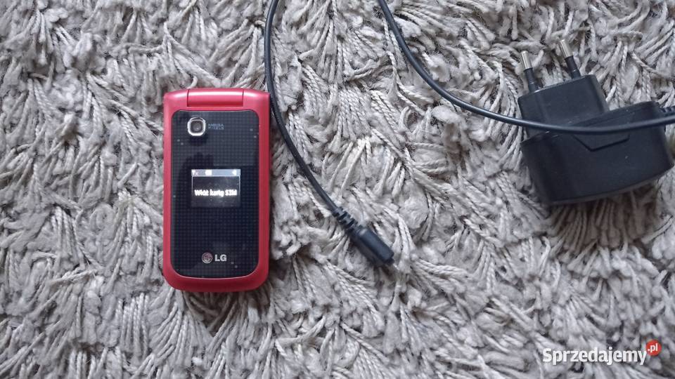 Telefon komórkowy LG GB 220 czerwony Częstochowa