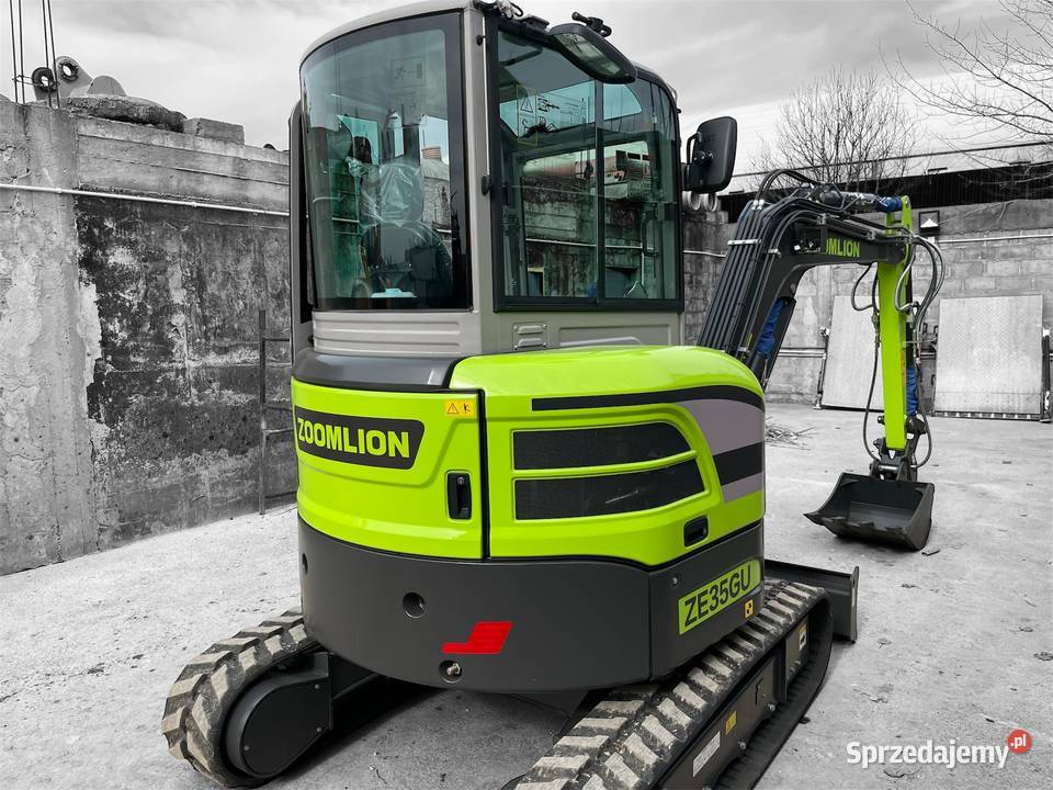 NOWA koparkaminikoparka 35T ZOOMLION ZE35GU Łódź sprzedam
