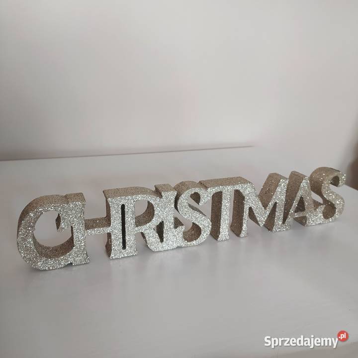 Dziadek do orzechów napis drewniany Koszalin sprzedam