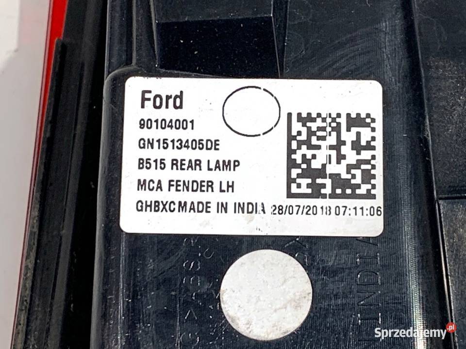 LAMPA LEWY TYŁ FORD ECOSPORT GN1513405DE SUV sprzedam