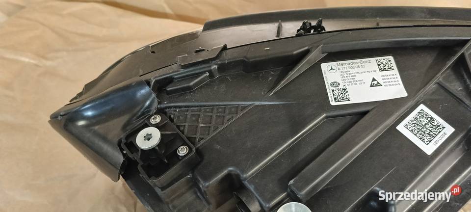 Mercedes Benz W177 Lampa Przód Lewa A1779060503 Lublin