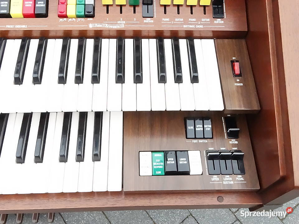 Organy analogowe Yamaha Electone D65 Oryginalna Biłgoraj