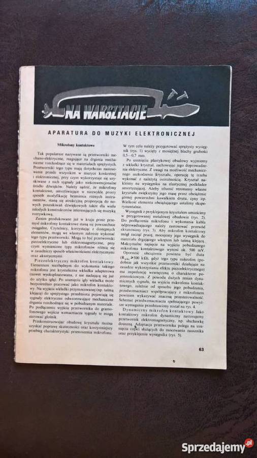 Czasopismo Na Warsztacie poradnik sprzedam