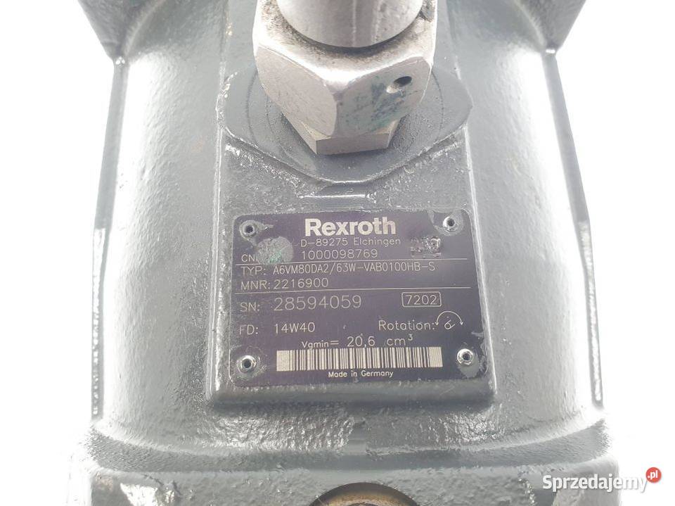 POMPA ŁADOWARKA KRAMER ALLROAD 750 POMPA JAZDY sprzedam