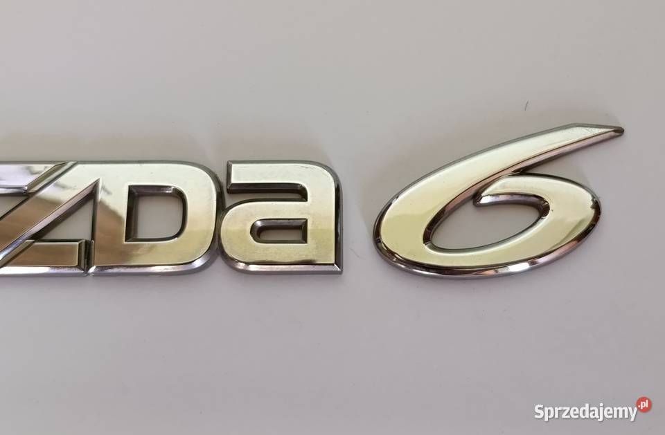 Napis emblemat Mazda 6 I kombi 0207r Pozostałe kujawsko-pomorskie Lipno