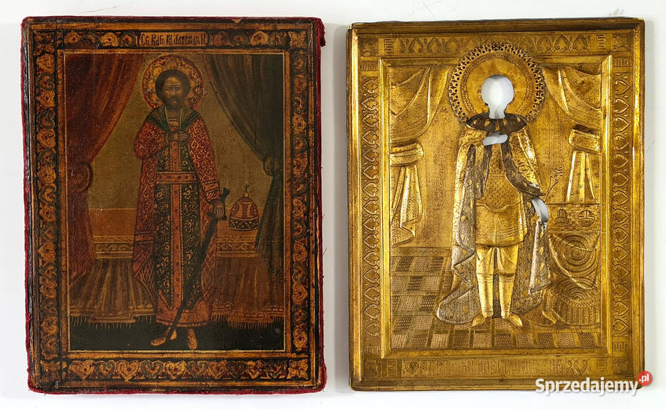 Ikona Święty Aleksander Newski 0054 Warszawa sprzedam