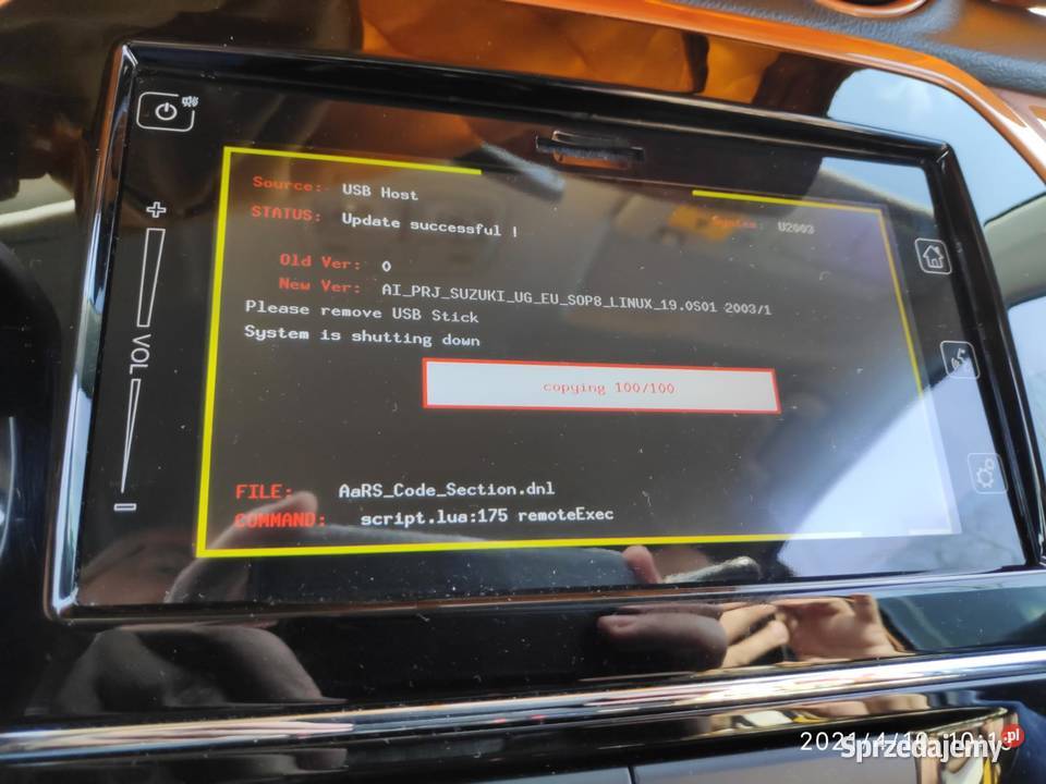 Polskie menu lektor Suzuki SLDA Vitara SX4 Swift Aleksandrów Łódzki
