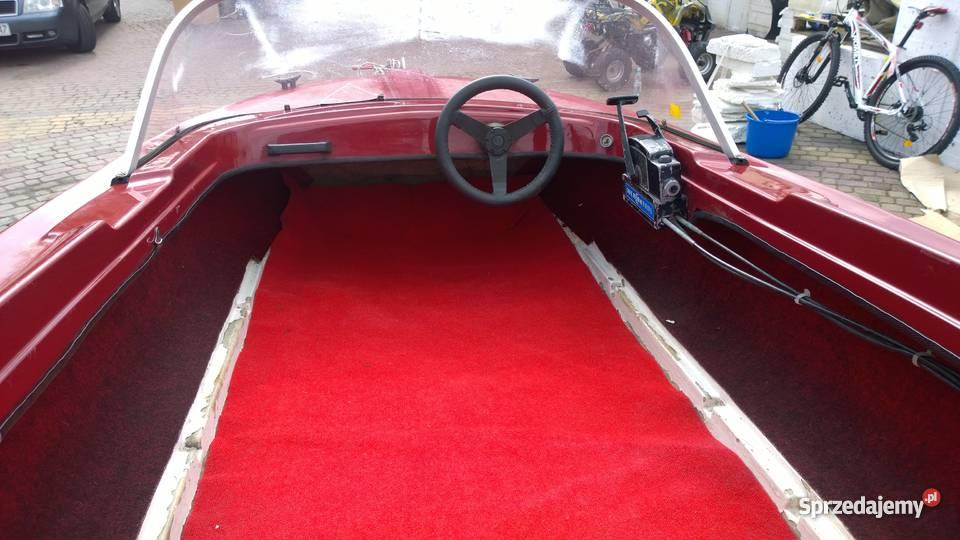 Łódka Łódź motorówka Delfin