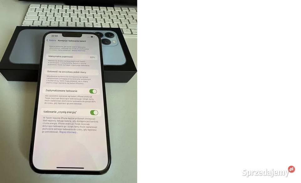 iPhone 13 Pro 256gb Sierra Blue Idealny