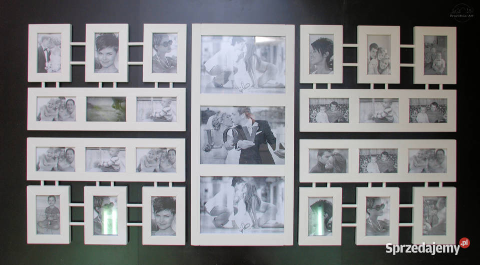 Galeria Multirama z drewna Ramka NA zdjęcia Foto Gdańsk