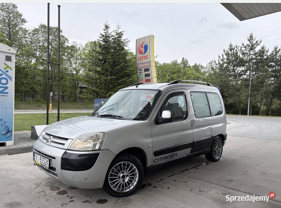 Citroen Berlingo 16HDI 90 2007 HAK świętokrzyskie Pińczów sprzedam