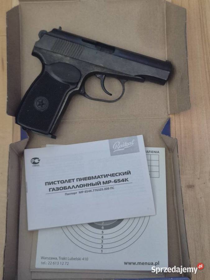 Wiatrówka Bajkał MAKAROV MP654K Radom