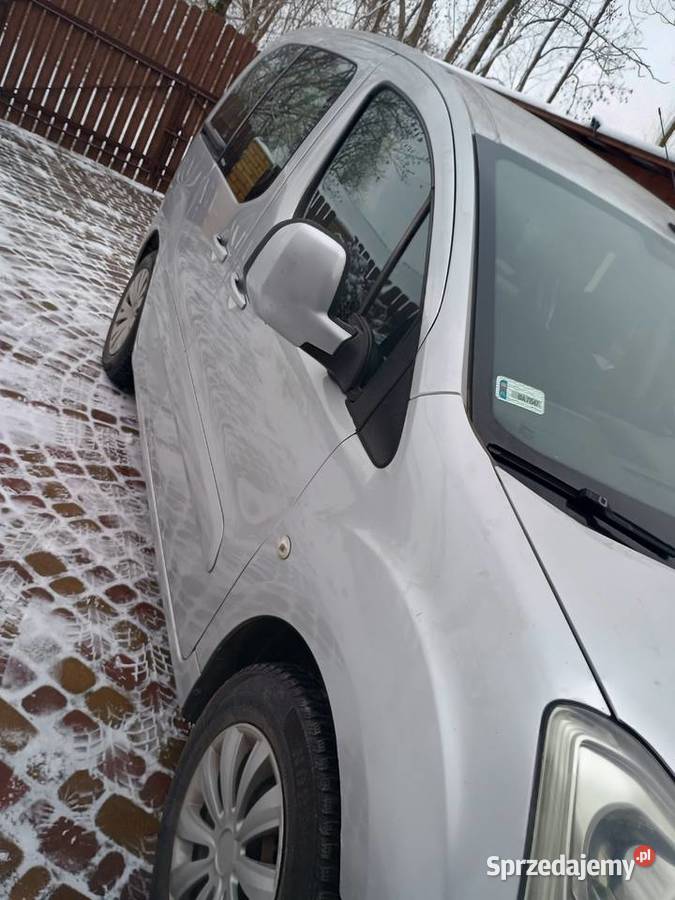 Citroen Berlingo 16 HDI 2008 srebrny stan podlaskie Boćki