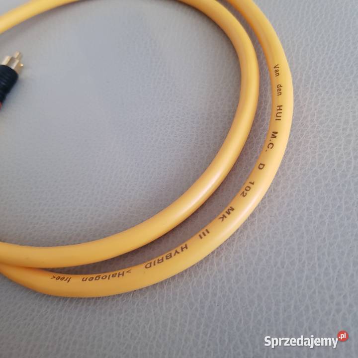 Kabel rca chinch van den hul 102 mkIII pomorskie Gdańsk