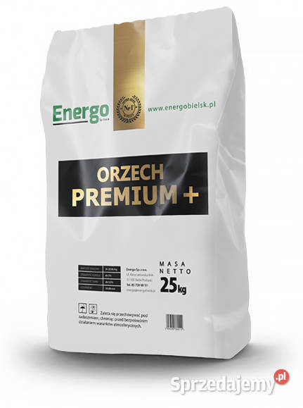 Węgiel Orzech Premium+ Energo Zachodniopomorskie